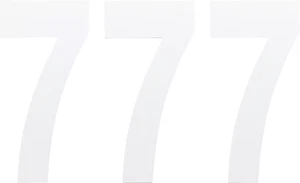 FACTORY EFFEX 6" White #7 White Standard Number # FX02-4467 - Picture 1 of 4