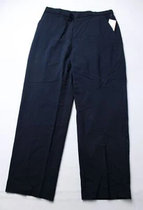 Briggs Women's Hidden Elastic Comfort Waistband Pants BL1 Navy Blue Size 16 NWT - Picture 1 of 4