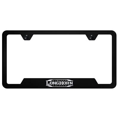 Dodge Longhorn Limited Edition Laser Etched Logo Cut-Out License Plate Frame - Image 1 of 2