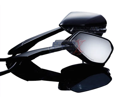 Par de espejos retrovisores FIT RSV4 RF 1000 2015-2024 2019 NEGROS L&R RS660 2023 Foto 1 de 4