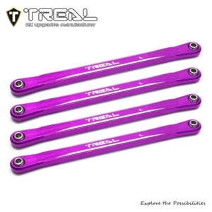 Losi MINI LMT Treal Machined Aluminum Lower 4-Link Set - PURPLE - Picture 1 of 1