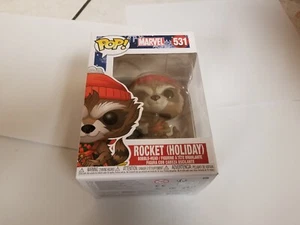 Funko POP! Figura Vinilo Marvel Rocket Holiday #531 Nueva - Imagen 1 de 1
