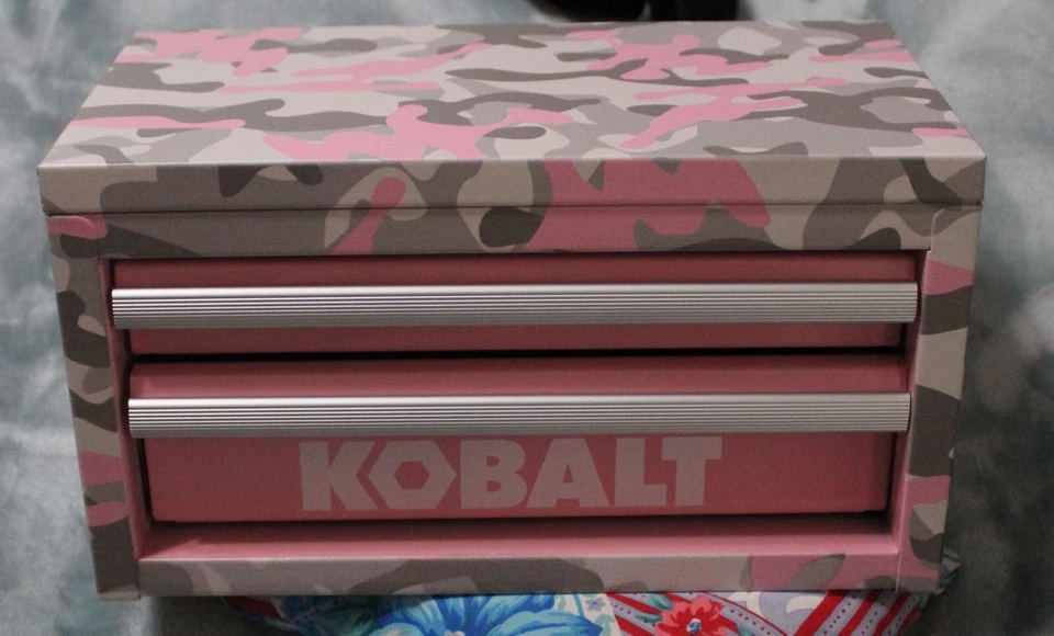 Kobalt Mini Toolbox - Pink Camo - 6242055 Color - Hard to Find