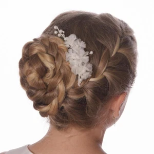 -55% Haar Gesteck Kommunion Blütenbouquet~Einheitsgröße~NEU~NP 22 € - Picture 1 of 1