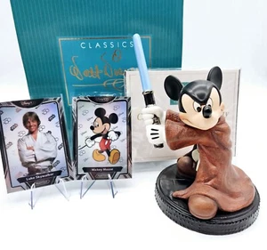 WDCC Disney Star Wars Mickey Mouse Jedi Ritter Porzellan Figur in Box Echtheitszertifikat - Bild 1 von 17