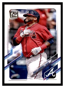 2021 Topps Update #US313 PABLO SANDOVAL Atlanta Braves