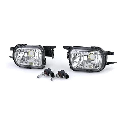 Clear Glass Fog Lights Set HB4 for Mercedes C W203 CL203 C209 SLK R170 C215 - image 1 of 4