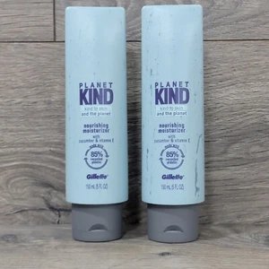GILLETTE Planet Kind Nourishing Moisturizer with Cucumber & Vitamin E Lot of 2 - Picture 1 of 4