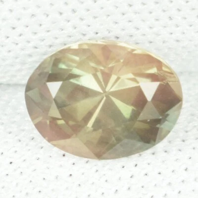 1.22 ct   RARE BROWNISH GRAY GREEN  NATURAL LABRADORITE - ANDESINE  See VDO JU - Image 1 of 2