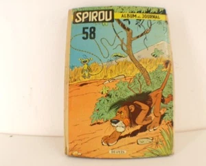 BD Album SPIROU reliure N° 58 1956 - Imagen 1 de 9