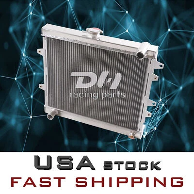 Aluminum Radiator For 1984-1995 1990 Toyota 4 Runner Pickup SR5 22R DLX 2.4 L L4 - Image 1 of 4