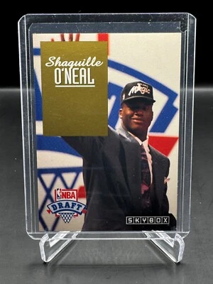 1992-93 SKYBOX DRAFT PICKS!  SHAQUILLE ONEAL!  RC!  ORLANDO MAGIC!  #DP1 - Image 1 of 2