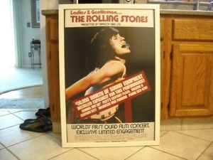 Ladies & Gentleman The Rolling Stones Worlds First Quad Film Concert Poster  - Bild 1 von 7