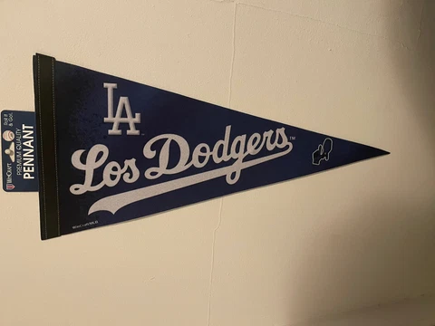 Los Angeles Dodgers “LOS DODGERS” Premeium Pennant MLB Cover