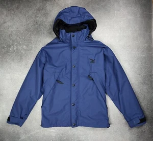 Vintage Salewa Men's Gore-Tex Outdoor Jacket Medium Blue - Picture 1 of 8