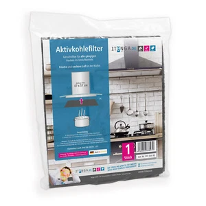 itenga Aktiv Kohlefilter Filter Universal für  Dunstabzugshaube 47 x 57 cm neu - Bild 1 von 5