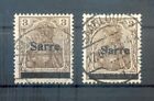 Saar 3I + Iii Type Postmarked Bpp (73703