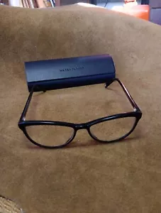 Warby Parker Eyeglasses Louise M 100 52-15 140mm Black Cat Eye FRAMES - Picture 1 of 6