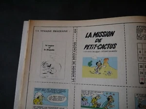 JOURNAL DE SPIROU N°1614 + MINI RÉCIT 454 LA MISSION DE PETIT CACTUS SALVERIUS - Imagen 1 de 2