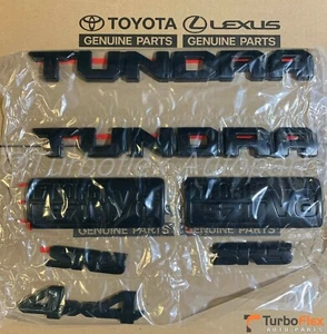 Toyota Tundra SR5 2014-2021 Rear Blackout Emblem Overlay Kit PT948-34181-02 - Picture 1 of 3