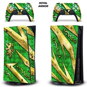 Skin Aufkleber für PS5 Playstation 5 DIGITAL Konsole + Controller Aufkleber RYLARM GG - Bild 1 von 3