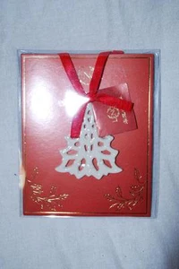 Lenox 6444863 durchbohrter Baum Charm Weihnachtsschmuck Geschenke, die das Leben feiern - Bild 1 von 2