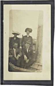 (2360) pre 1918 PHOTO P/C SOUTH DAKOTA CONNECTION RPPC RPPC AZO - Picture 1 of 1