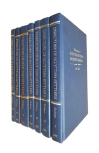 Directory of Scottish Settlers in North America 1625-1825 - 7 volumes HC - Imagen 1 de 14
