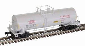 N Scale ATLAS 50 006 154 Dupont TiPure Kaolin Tank Car Road#71635 - Picture 1 of 1