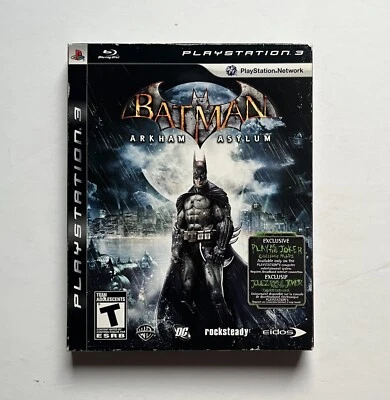 Batman Arkham Asylum Collector's Edition  - Sony Playstation 3 PS3 CIB Complete - Image 1 of 4