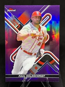 Paul Goldschmidt 2022 Topps Finest Purple Refractor/250 #91 Cardenales de San Luis - Imagen 1 de 2