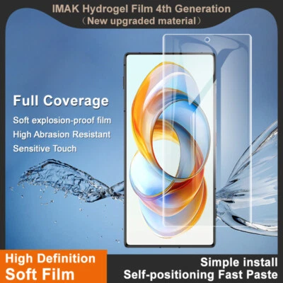 imak For ZTE nubia Z70 Ultra 5G, Soft Hydrogel Film Full Front Screen Protector - Image 1 of 4