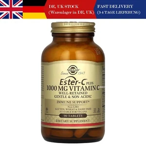 Solgar, Ester-C Plus, Vitamin C, 1.000 mg, 90 Tabletten - Bild 1 von 3