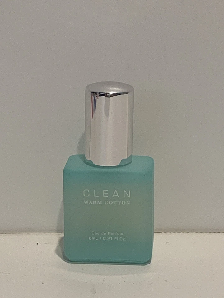 MINI ALGODÃO QUENTE LIMPO SEM CAIXA 0,21 OZ EDP SPLASH PARA MULHERES POR CLEAN - Imagem 1 de 1