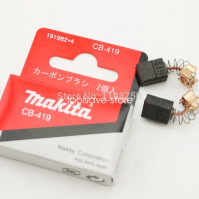 Cepillos de carbono Makita para 4341CT/FCT 6310 6408 6807 4306 4340CT/FCT originales Foto 1 de 3