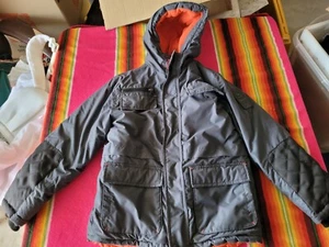Hawke And Co Boys Hooded Puffer Coat Size 10/12 - Picture 1 of 5
