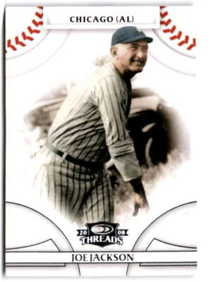 2008 Donruss нитки #9 SHOELESS JOE JACKSON Chicago White Sox  - Изображение 1 из 2