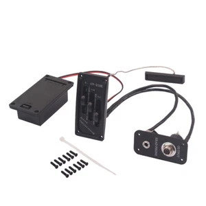 Durable Violin EQ Pickup Equalizer for Electric Violin Fiddle Parts Black - Bild 1 von 7