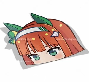 Silence Suzuka | Uma Musume | Adesivi Anime Peeker per Auto NUOVI - Foto 1 di 1