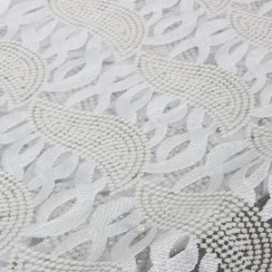 Lacebook wunderschön Hochzeit Party Vintage Spitzenstoff Kleid Tuch Tüll bestickt - Bild 1 von 37
