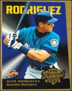 1996 Score Diamond Aces Alex Rodriguez Baseball Card #15 Seattle Mariners NRMT - Picture 1 of 3