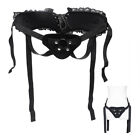 Harness Chastity Belt Panties Laced Corset Strapon Underwear O Ring Bdsm Women