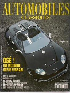 CLASSIC AUTOS 115 SPYKER C8 PORSCHE 550A AUDI S3 RS4 S6 S8 & ALLROAD - Bild 1 von 2