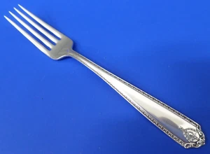 Westmorland Silver LADY HILTON Sterling 1940 No Mono 7 1/4" DINNER FORK - Picture 1 of 5