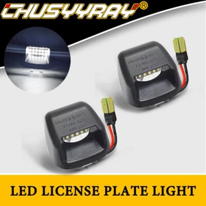 2X LED License Plate Light For Nissan Frontier Navara D40 2007-2019 Titan 07-15 - Picture 1 of 12