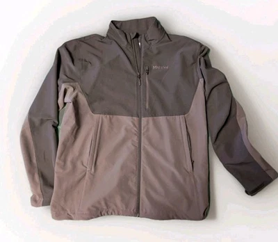 Marmot 男式 Estes II 软壳夹克尺寸 2XL 灰色 — 第 1/4 张图片