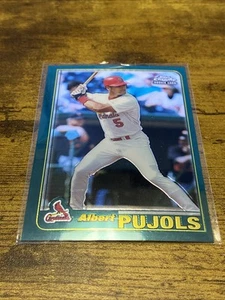 2001 Topps Chrome Traded Albert Pujols #T247 Rookie RC Card AH13 - Picture 1 of 3