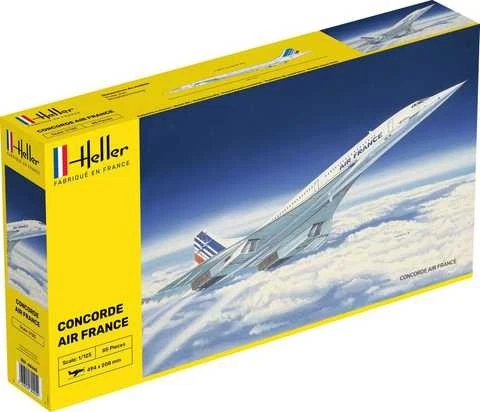 Concorde Af 1:125 Plastic Model Kit HELLER - Immagine 1 di 1