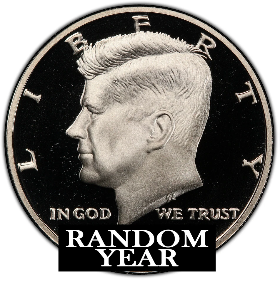 United States *GEM* Proof Kennedy Half Dollar ***GEM PROOF CLAD HALF*** - Image 1 of 1