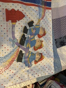 Vintage Cabbage Patch Kinder Feuerwehr Kissenbezug 1985 - Bild 1 von 7